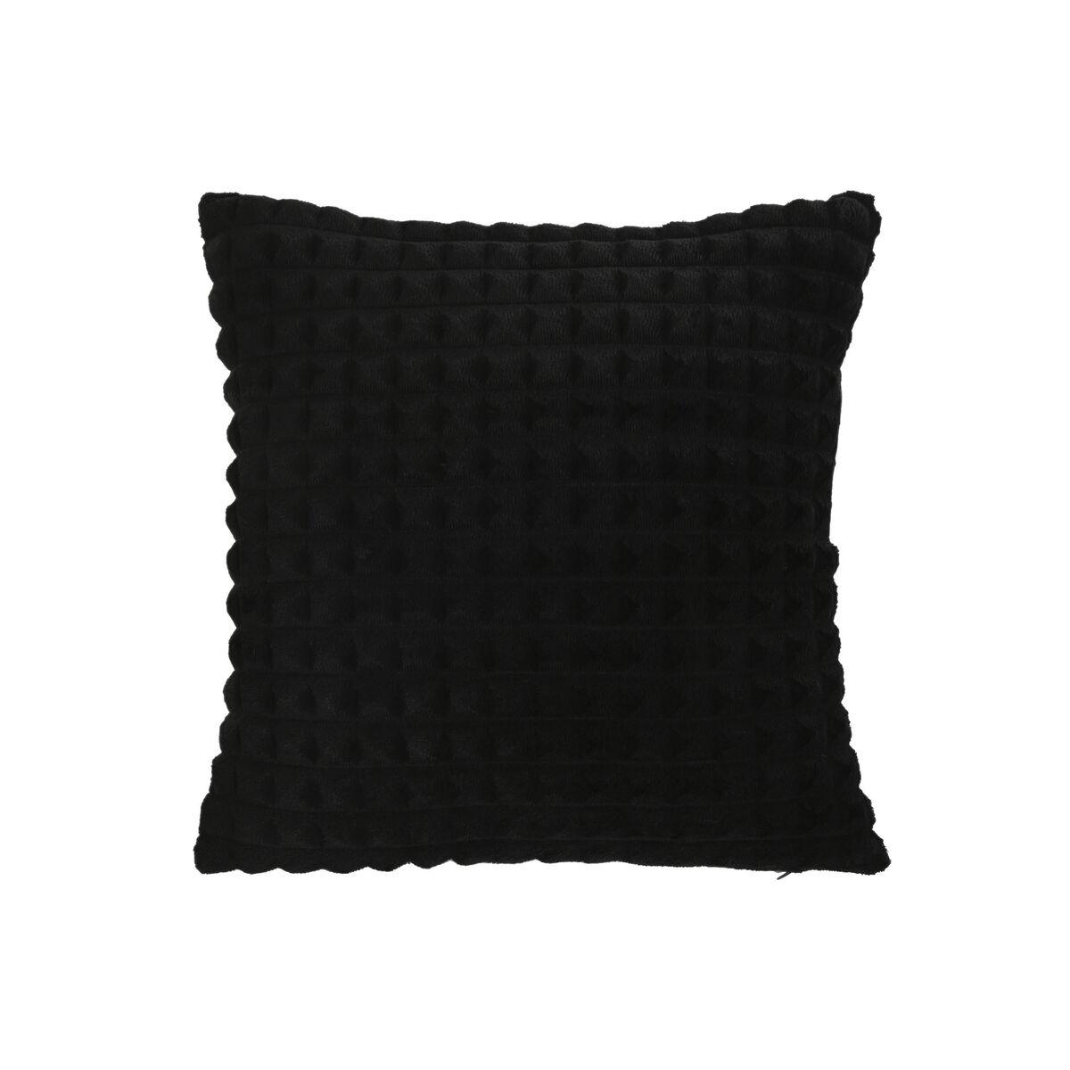 Pude Home ESPRIT Sort 45 x 8 x 45 cm