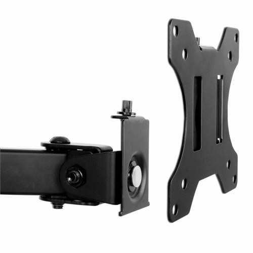 V7 DS2FSD-2N skærmholder til bord - dobbelt, op til 32", sort