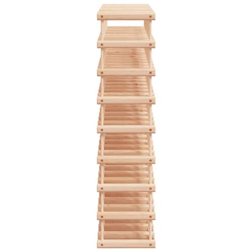 Vinreol til 72 flasker 90,5x23x90,5 cm massivt fyrretræ