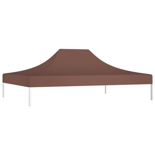 Tag til festtelt 4,5x3 m 270 g/m² brun