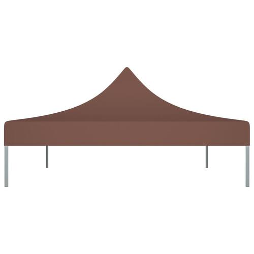 Tag til festtelt 4,5x3 m 270 g/m² brun