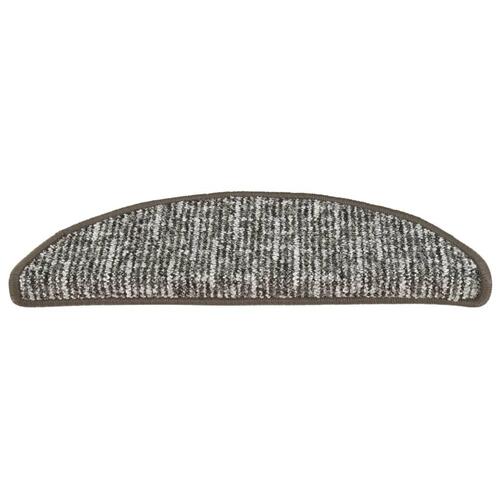 15 stk. trappemåtter 65x21x4 cm antracitgrå