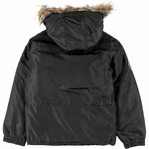 Unisex Parka jakke Go & Win Noreg Børns Sort 16 år