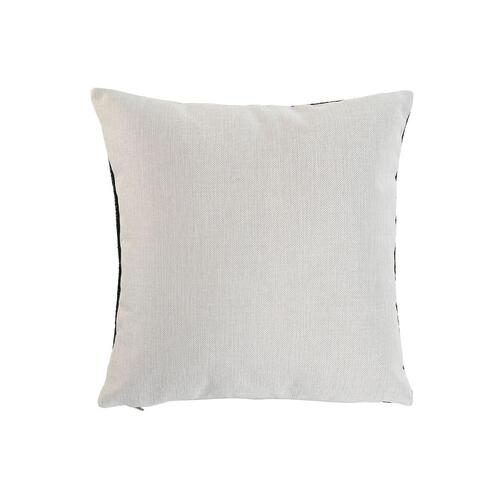 Pude Home ESPRIT Hvid Sort 42 x 15 x 42 cm