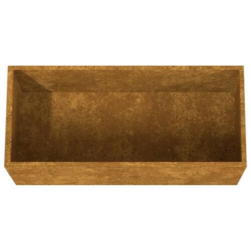 Plantekasse 62x30x29 cm cortenstål