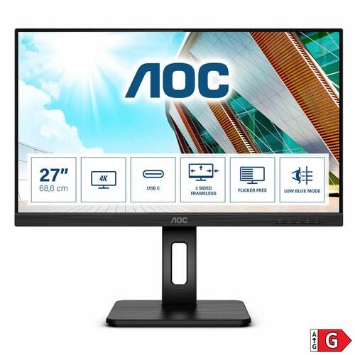 Skærm AOC U27P2CA 27" 4K Ultra HD