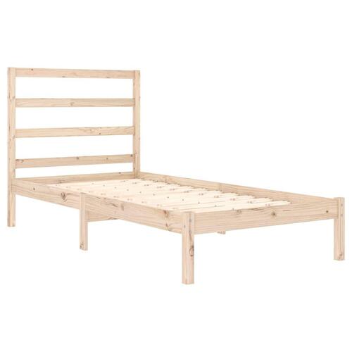 Sengeramme 75x190 cm massivt træ
