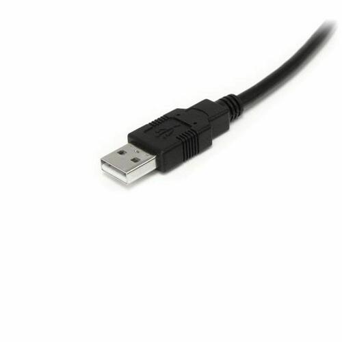 USB A til USB B-kabel Startech USB2HAB30AC Sort