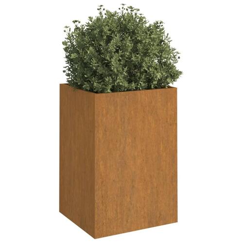 Plantekasse 52x48x75 cm cortenstål