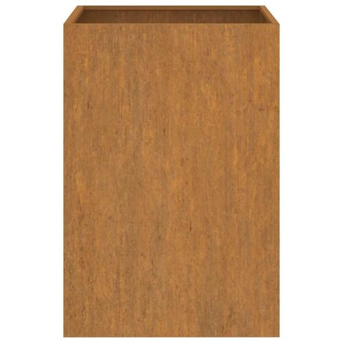 Plantekasse 52x48x75 cm cortenstål