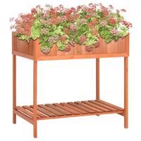 Plantekasse 80x60x80 cm massivt grantræ
