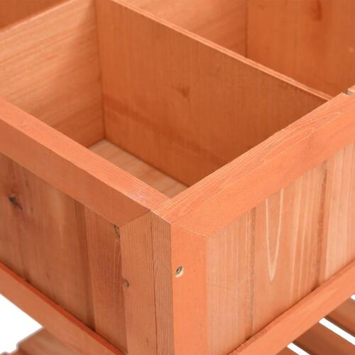 Plantekasse 80x60x80 cm massivt grantræ