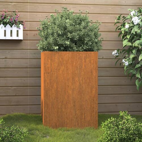 Plantekasse 42x38x75 cm cortenstål