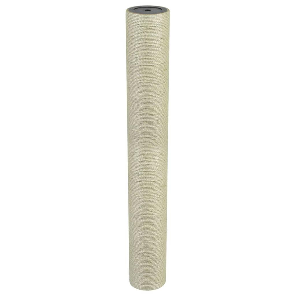 Kradsetræ til katte 8 x 60 cm 8 mm beige