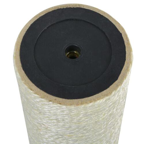 Kradsetræ til katte 8 x 60 cm 8 mm beige