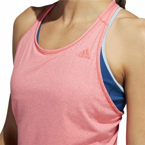 T-shirt til Damer uden Ærmer Adidas 3 Stripes Tank Pink XS
