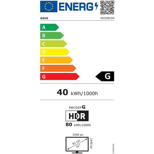 Skærm Asus 90LM06R1-B01170 32" LED IPS Flicker free 165 Hz 50-60 Hz