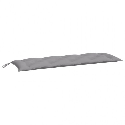 Bænkhynder til havebænk 2 stk. 150 x 50 x 7 cm - grå