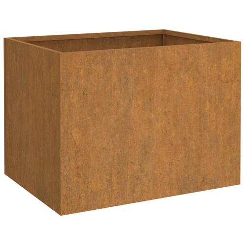 Plantekasse 62x47x46 cm cortenstål