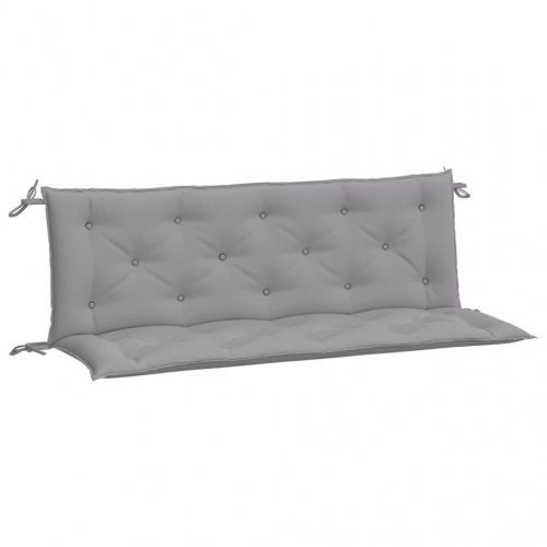 Bænkhynder til havebænk 2 stk. 150 x 50 x 7 cm - grå