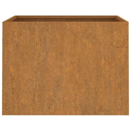 Plantekasse 62x47x46 cm cortenstål