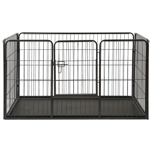 Hvalpegård 123x77,5x74,5 cm stål