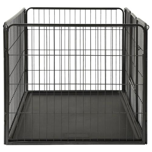 Hvalpegård 123x77,5x74,5 cm stål