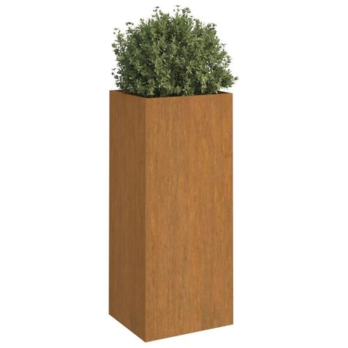 Plantekasse 32x29x75 cm cortenstål