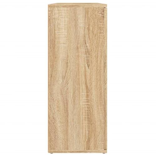 Skænk 91x29,5x75 cm konstrueret træ sonoma-eg