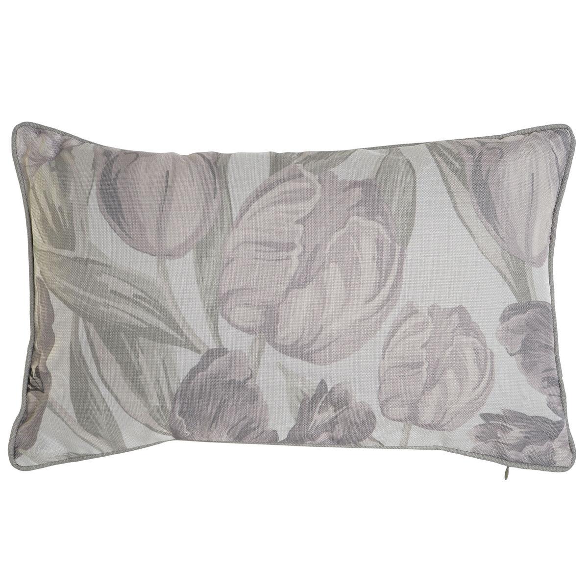 Pude Home ESPRIT Udskrevet Tulipan 50 x 10 x 30 cm