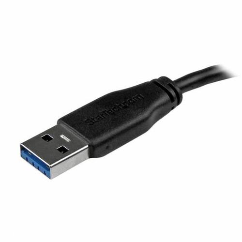 USB-kabel til Micro USB Startech USB3AUB50CMS Sort