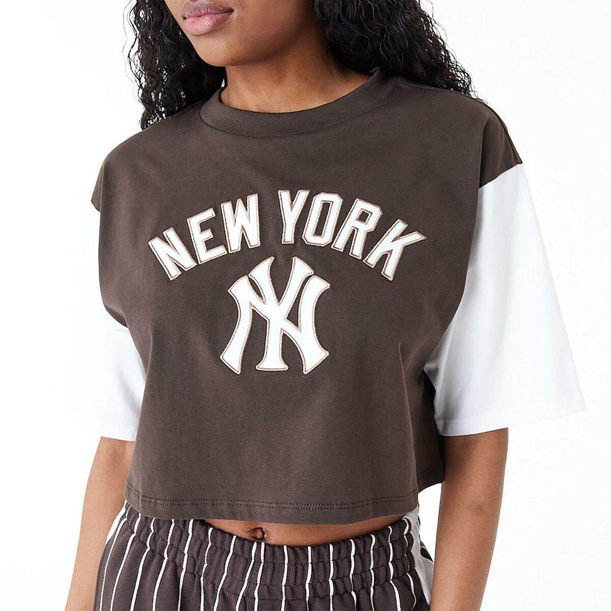 New Era kortærmet T-shirt til kvinder - Sort, XS