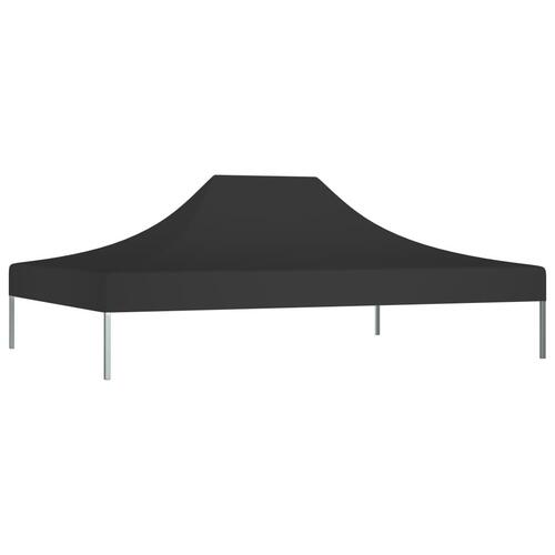 Tag til festtelt 4,5x3 m 270 g/m² sort