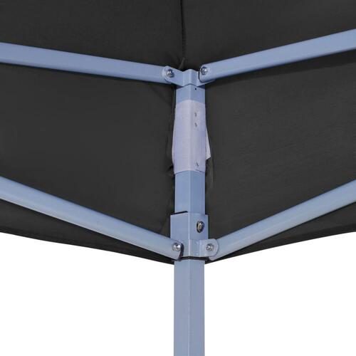 Tag til festtelt 4,5x3 m 270 g/m² sort
