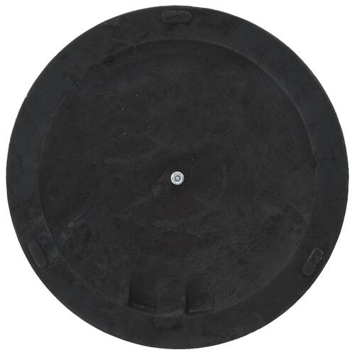 Parasolfod rund polyresin 19 kg sort