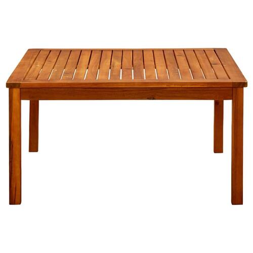 Sofabord til haven 85x85x45 cm massivt akacietræ