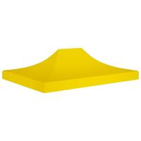 Tag til festtelt 4,5x3 m 270 g/m² gul