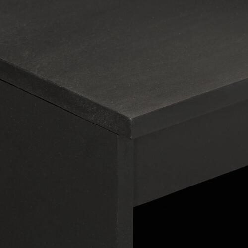 Skab 60x33x75 cm massivt mangotræ sort