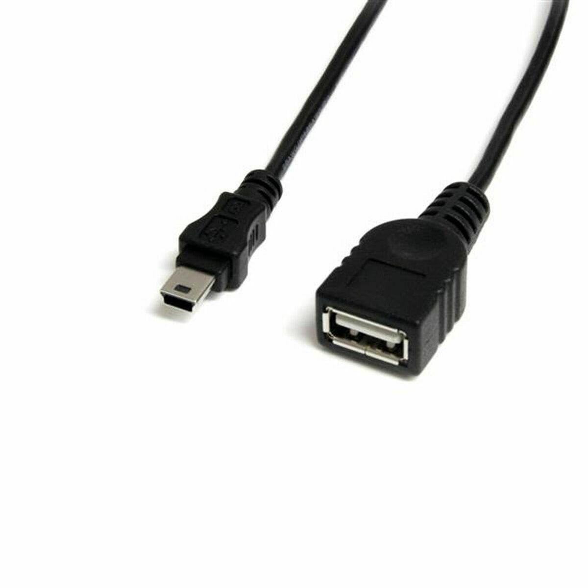 Startech USB A til Mini USB B kabel 30 cm - USBMUSBFM1