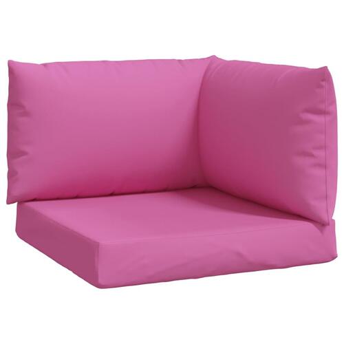 Pallehynder 3 stk. oxfordstof pink