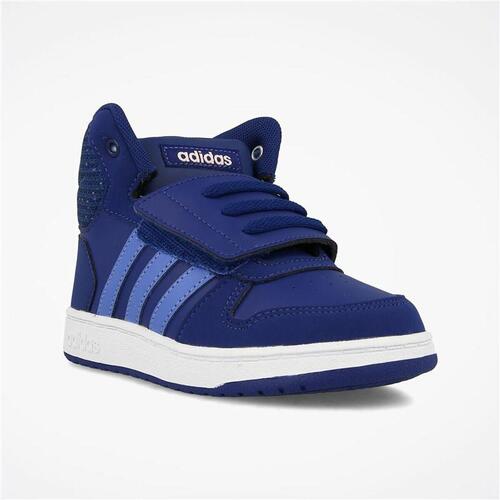 Sportssko til børn Adidas Sportswear adidas Hoops Mid 2.0 Mørkeblå 19