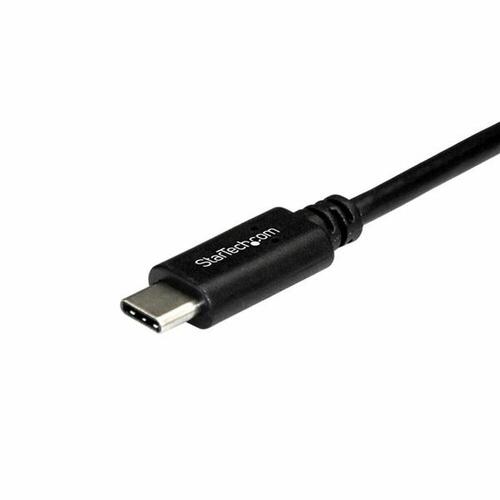 Kabel USB C Startech USB2CC1MR Sort