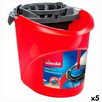 Gulvspand Vileda Rød 10 L (5 enheder)
