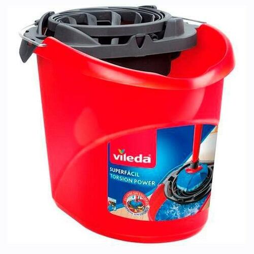 Gulvspand Vileda Rød 10 L (5 enheder)