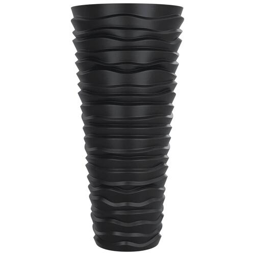 Plantekrukke 18/45 l udtagelig indsats rillet design antracit
