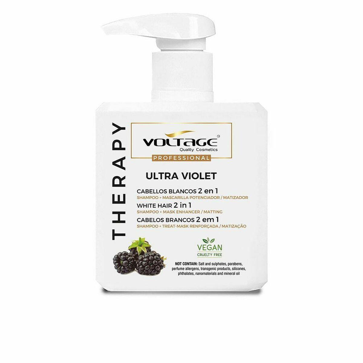 Shampoo til blond eller gråt hår Voltage Therapy Ultra Violet 2-i-1 500 ml