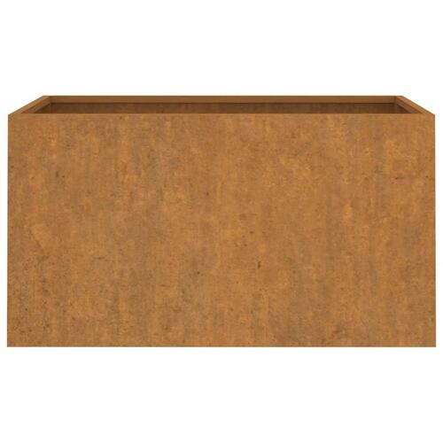 Plantekasse 62x40x39 cm cortenstål