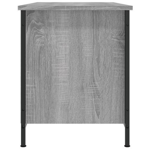 Tv-bord 100x40x50 cm konstrueret træ grå sonoma-eg