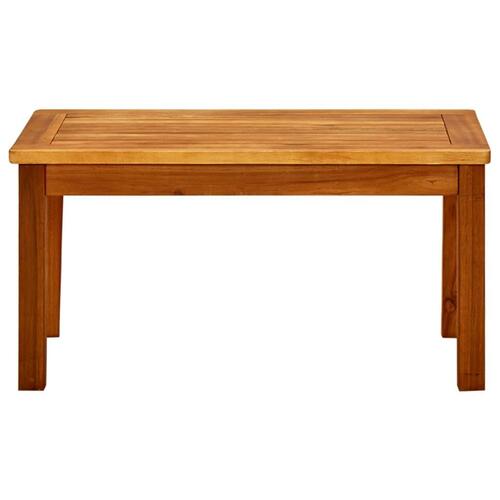 Sofabord til haven 70x40x36 cm massivt akacietræ