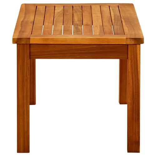 Sofabord til haven 70x40x36 cm massivt akacietræ